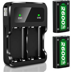 Ponkor Xbox Series X|S/Xbox One Rechargeable Battery Packs